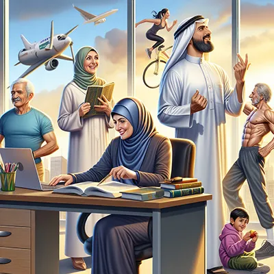 تصویر سن چهل سالگی