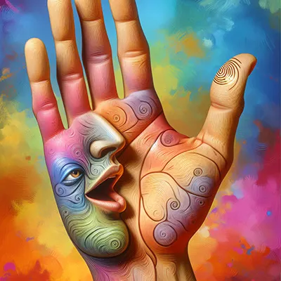 تصویر پوست سخن گو